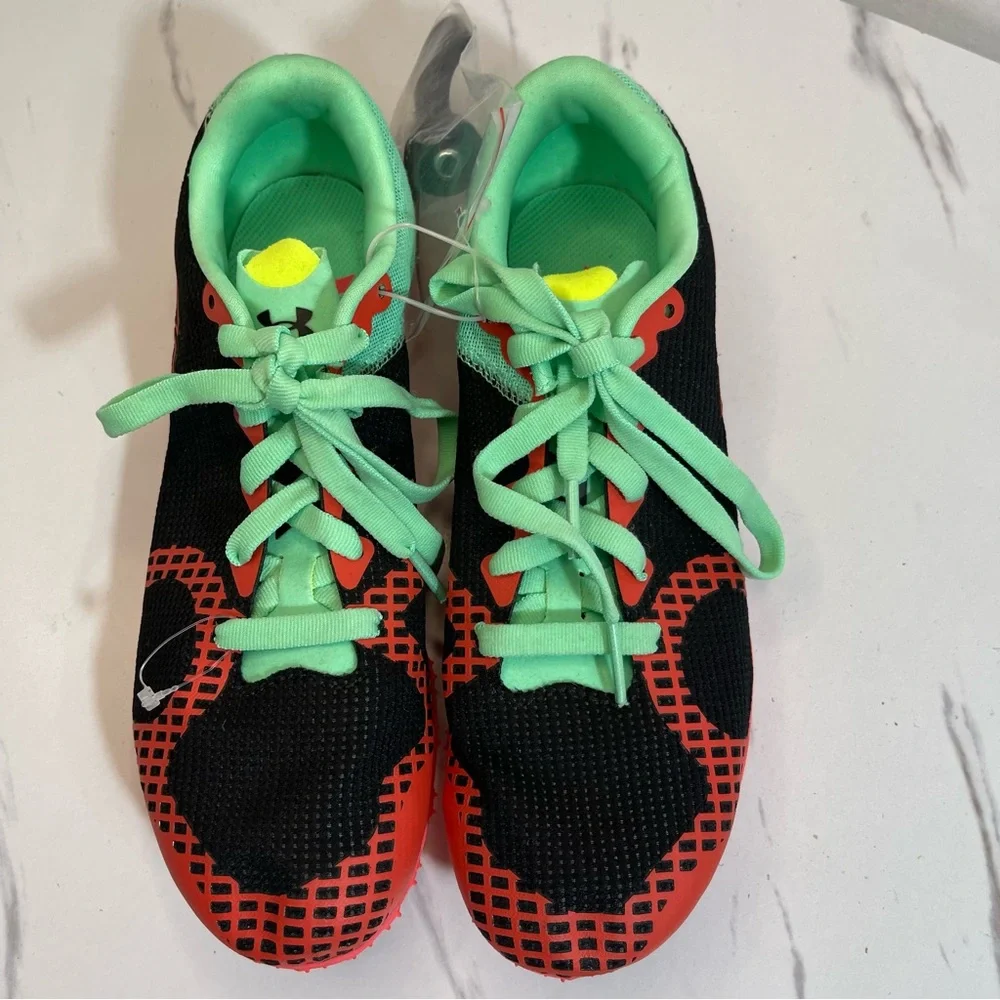 Under Armour UA Brigade XC Cross Country Low Spike Unisex Men 7 Women 8.5 EUC - Picture 2 of 8